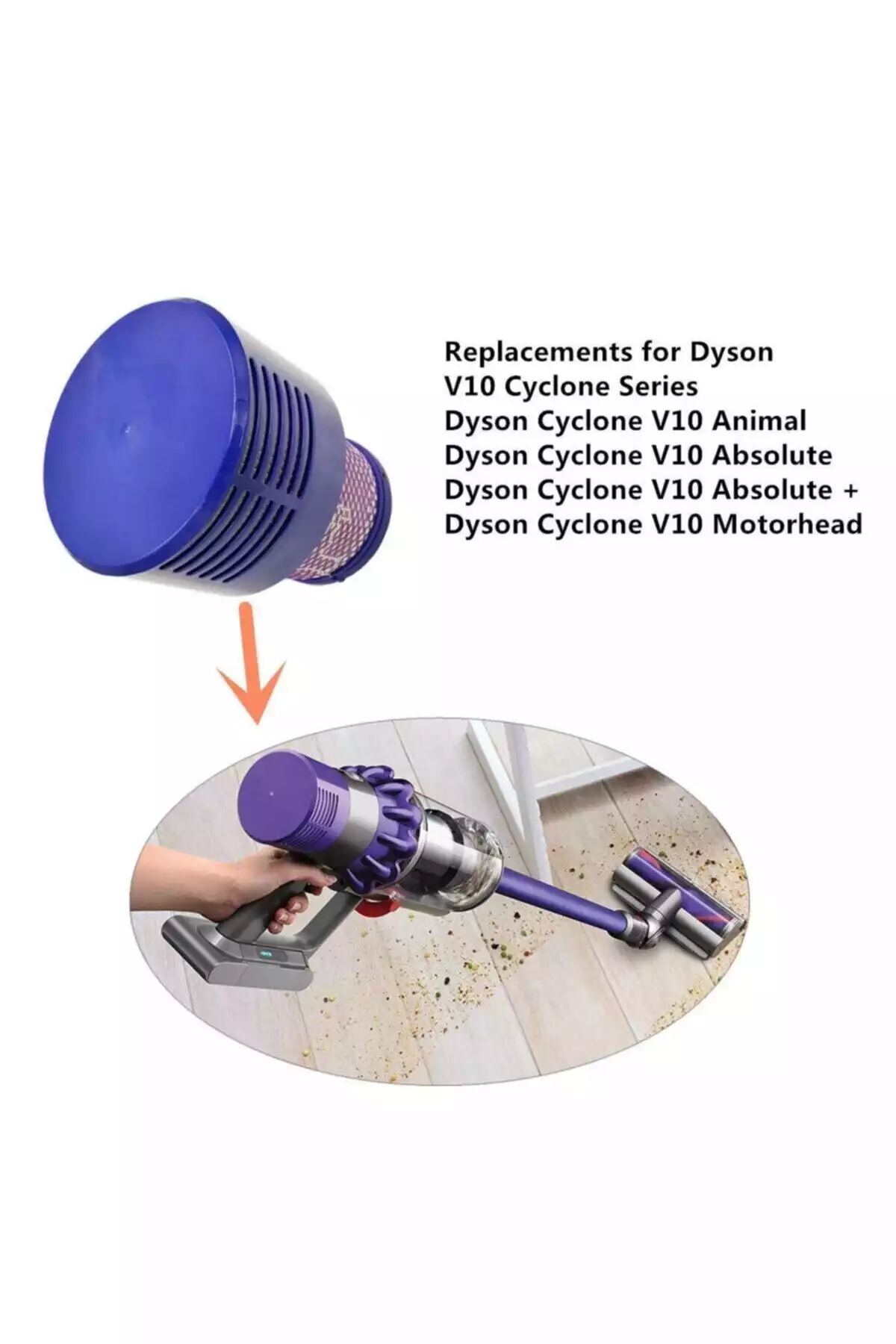 قابل شستشو سری برند DYSON کد 1753501347