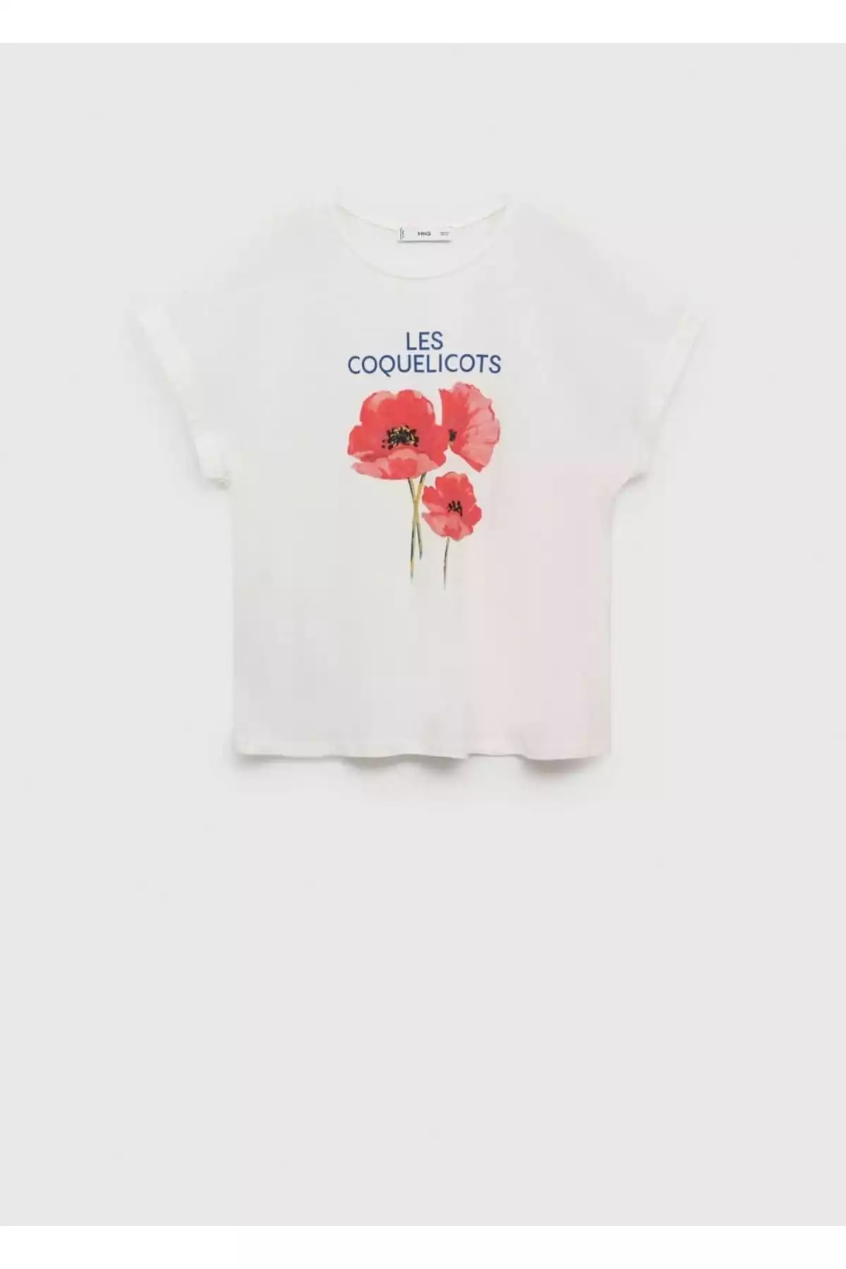 پنبه ای طرحدار تیشرت برند MANGO کد 1751395269