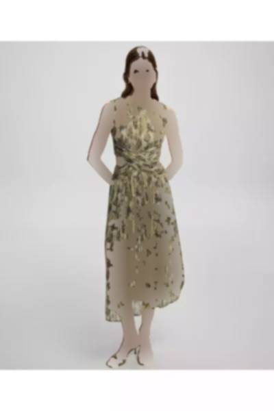 پیراهن شیفون طرح‎دار برند İpekyol کد 1753662130