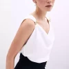 بلوز یقه شیری برند Sateen کد 1753365187