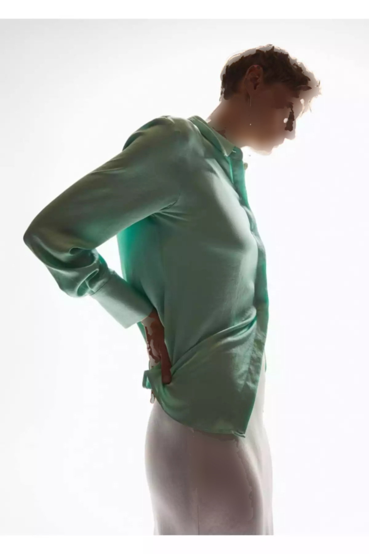 پیراهن ساتن راحت برند MANGO کد 1751484382