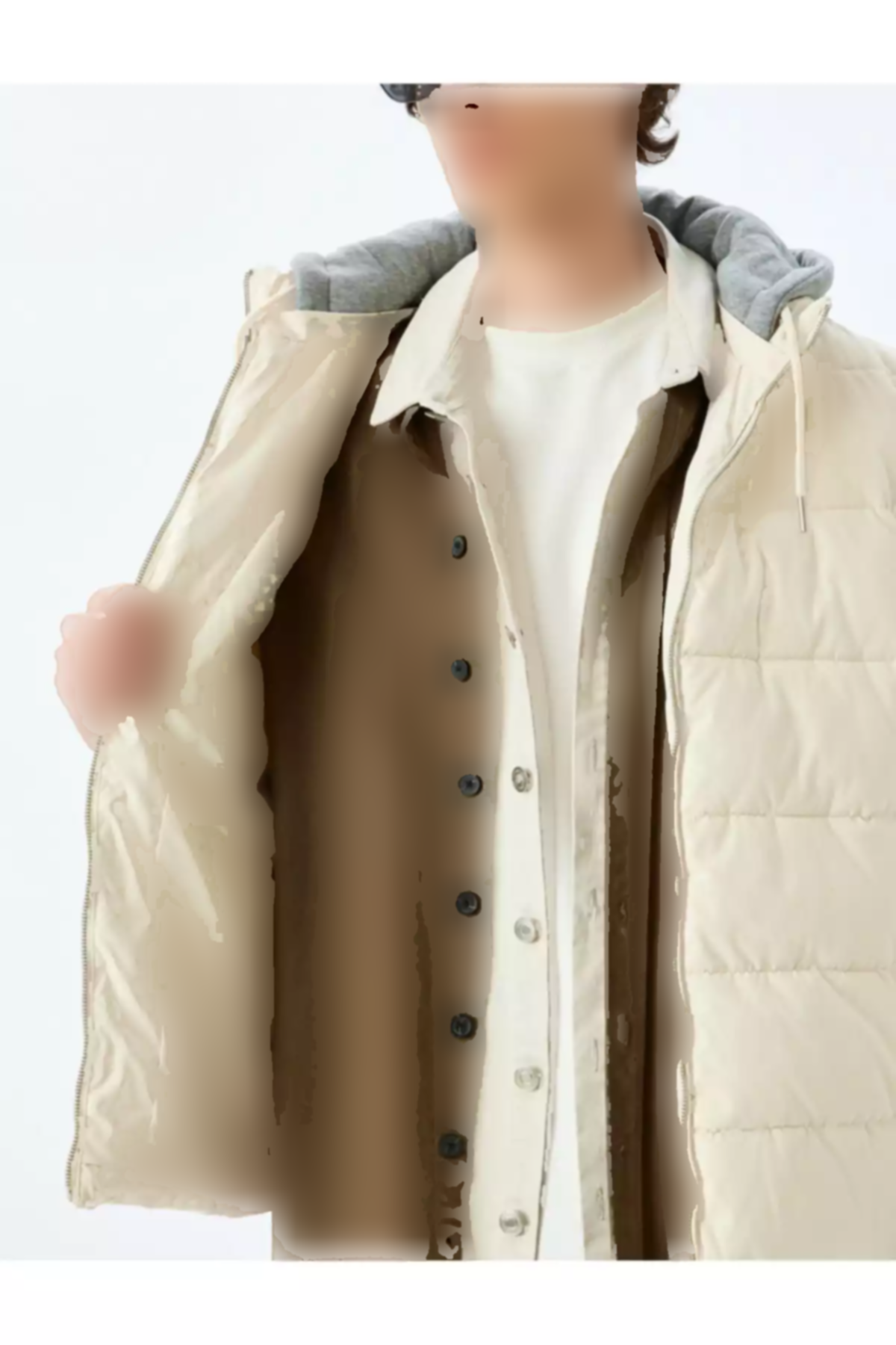 جلیقه اسلیم فیت پفدار زیپدار برند Koton کد 1753305792