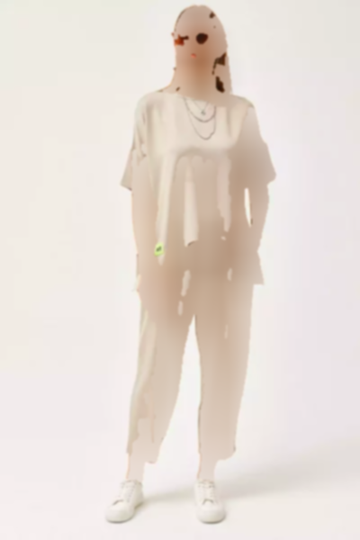 ست پایین بالا بلوز نامتفارن کریستال نرم بافتنی سنگی زنانه برند Olalook کد 1753669987