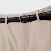 پارچه صاف کمربنددار شلوار راحت برند Stradivarius کد 1753351944