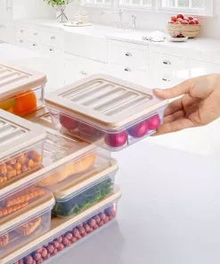 کرم ظرف نگهداری مایکروویو ست منتشر شده است تازه جعبه برند Nandy Home کد 1753567928