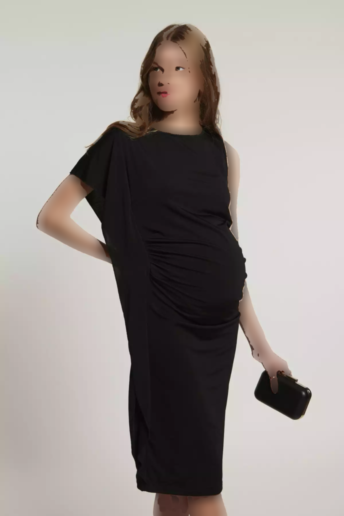 پیراهن بارداری مشکی برند Lyn Mama کد 1753846933