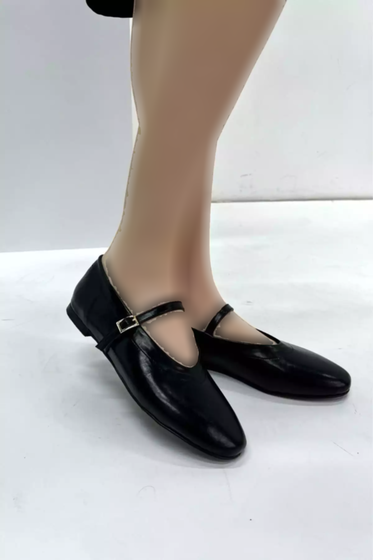 کفش عروسکی مشکی برند inizio کد 1753715531