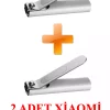 قیچی ناخن فولادی ضد زنگ 2عدد طاق برند Xiaomi کد 1753786386