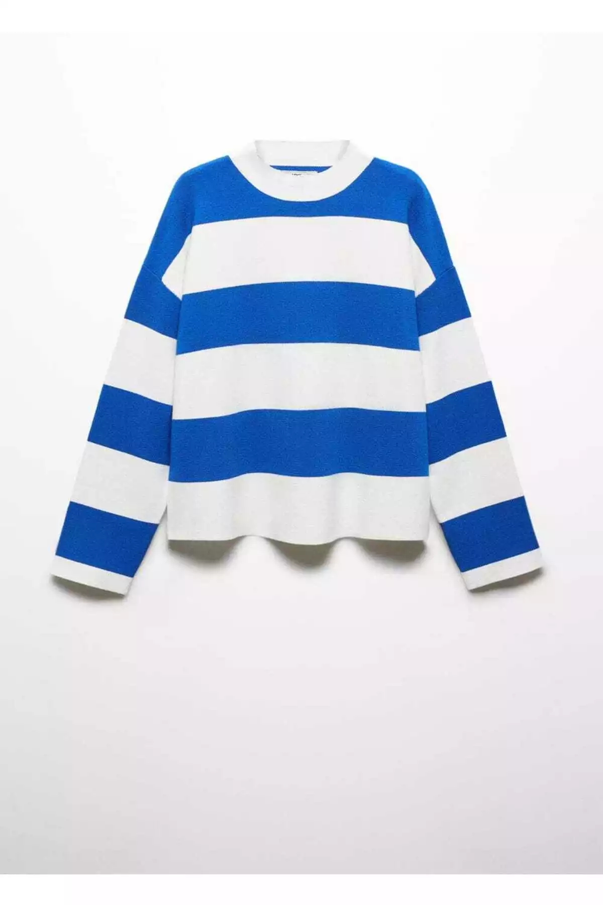 پلیور بافتنی یقه پرکینز برند MANGO کد 1753000820