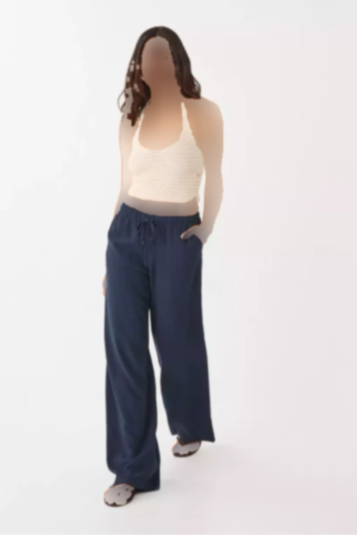 شلوار راحت ملافه برند Stradivarius کد 1753351884