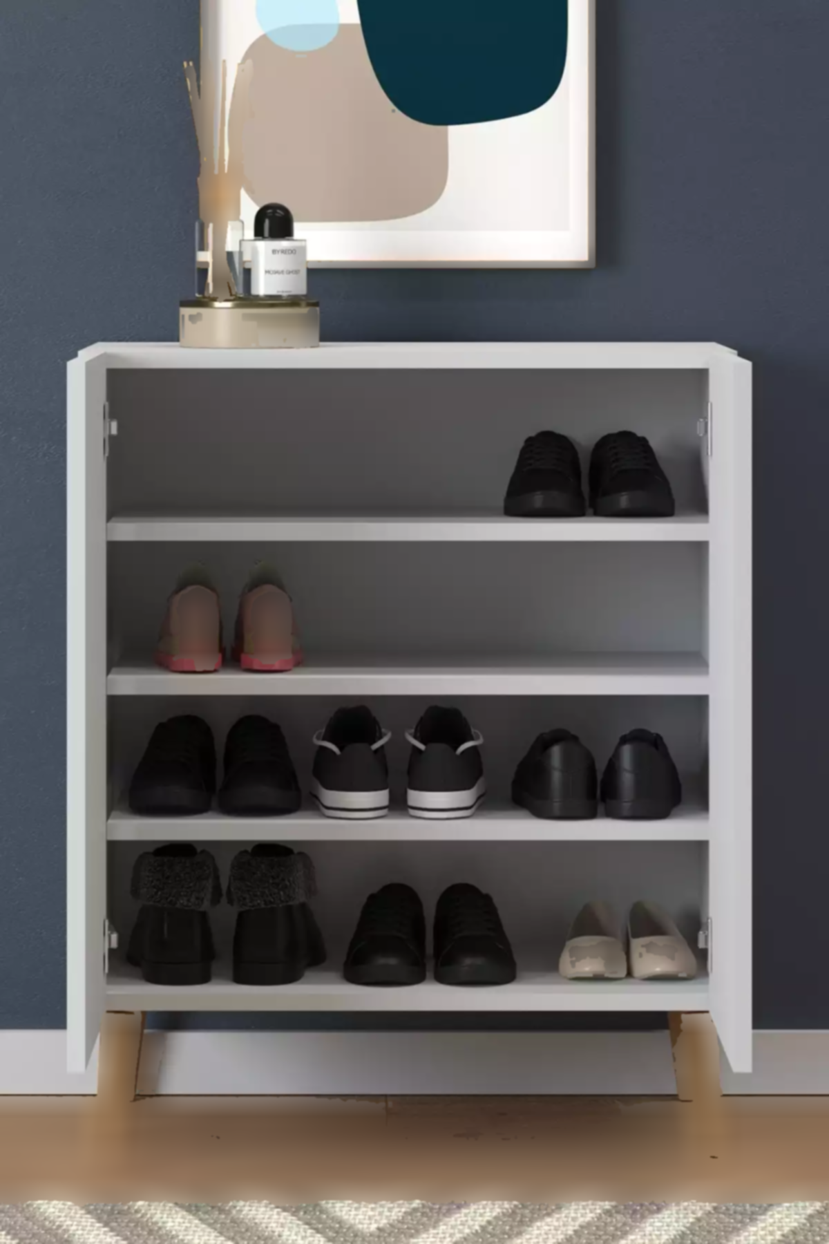 کمد سفید برند Monte Sehpa کد 1753771270