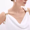 بلوز یقه شیری برند Sateen کد 1753365187