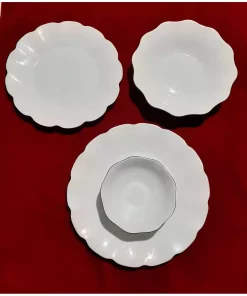 سرویس غذاخوری طلاکاری شده 6نفره طلایی برند decovien کد 1753907531