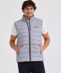 جلیقه طوسی مردانه m برند Skechers کد 1753270929