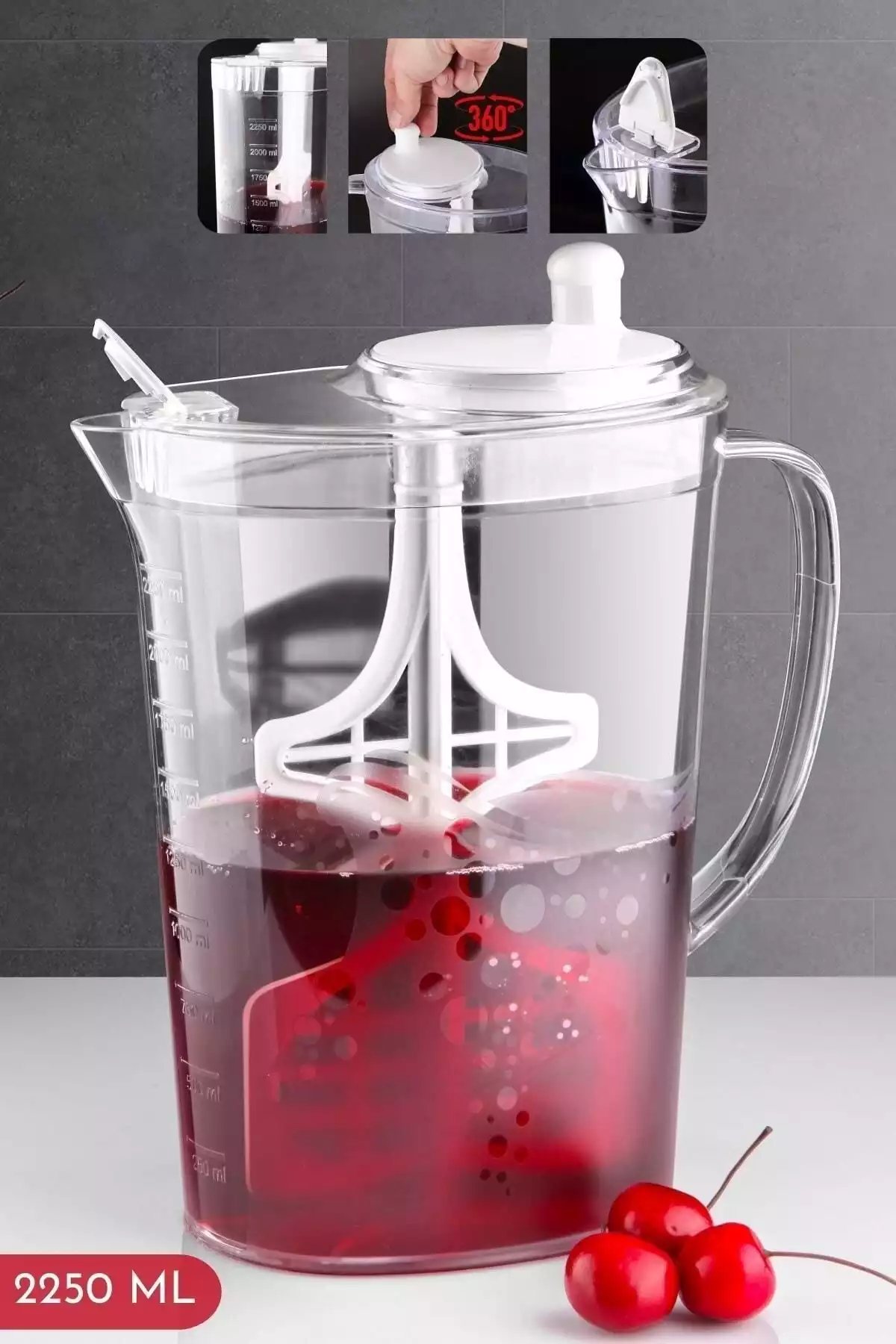 پارچ 2250میلی لیتر Aqua اب دوغ، میکس برند Nandy Home کد 1753573267