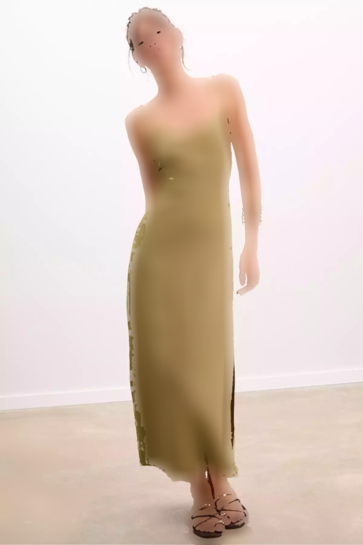 پیراهن بلند بافتنی برند Stradivarius کد 1753472465