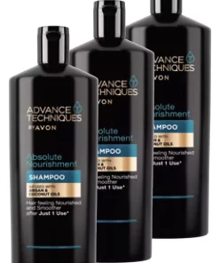 ست شامپو روغن تغذیه کننده آرگان 700میلی لیتر نارگیل سه تایی برند Avon کد 1753623066