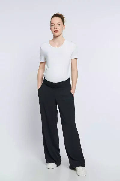 شلوار بارداری مشکی کلاغ سیاه برند Lyn Mama کد 1753850467