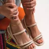 صندل کرم راحت ارتوپدیک زنانه برند StWenn کد 1753611728