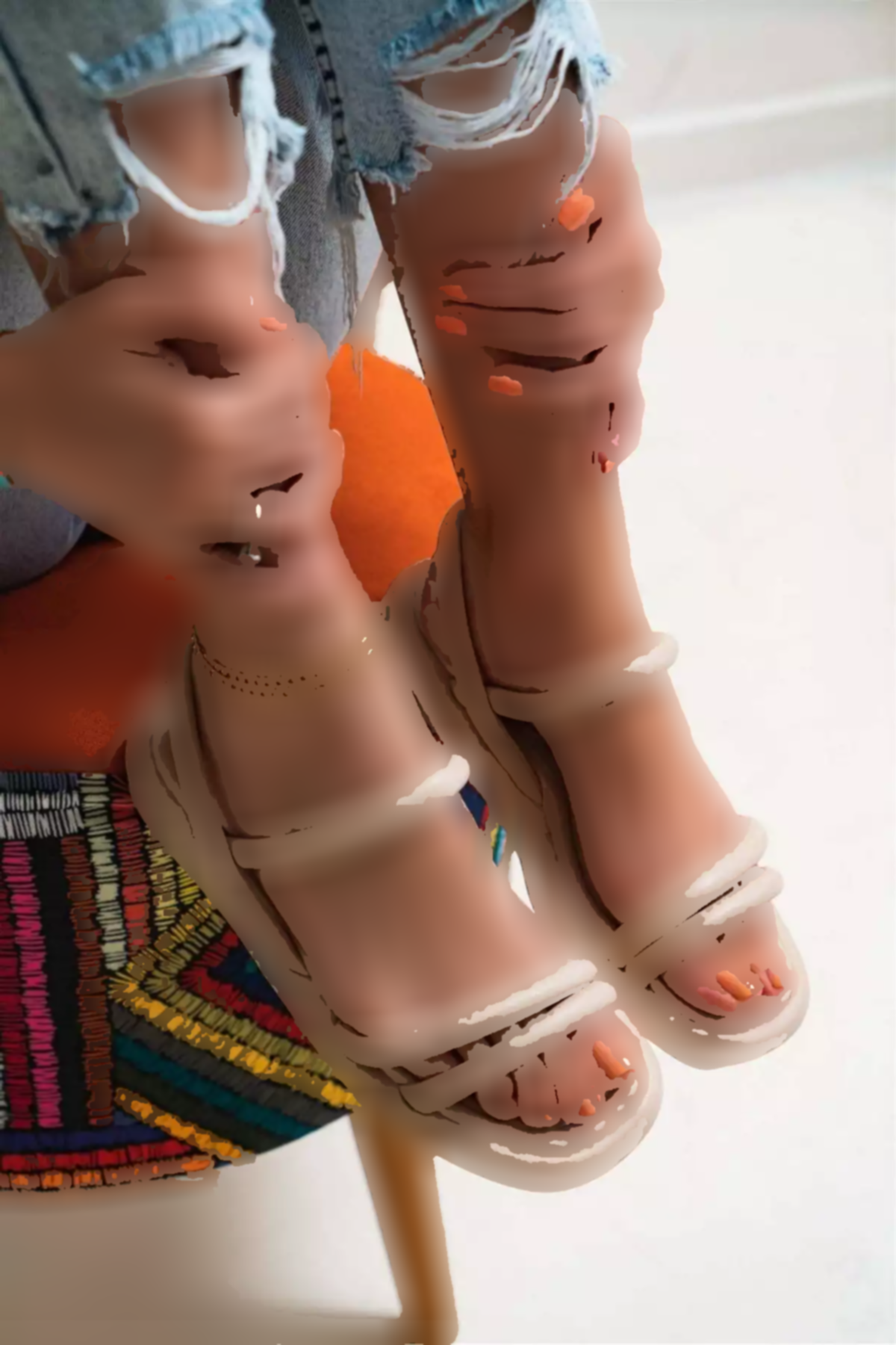 صندل کرم راحت ارتوپدیک زنانه برند StWenn کد 1753611728