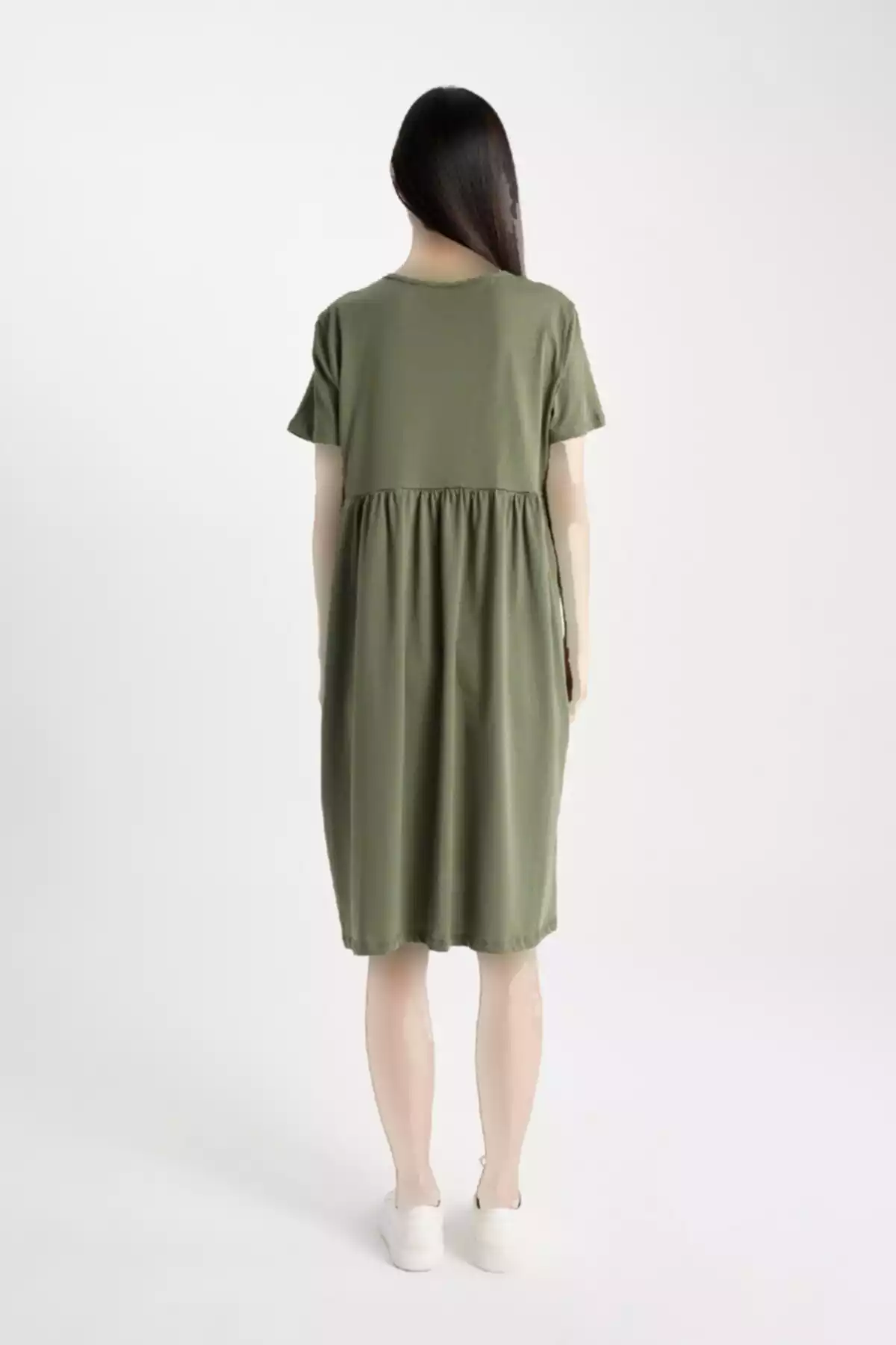 پیراهن متناسب قد آستین کوتاه بارداری برند Defacto کد 1752543731