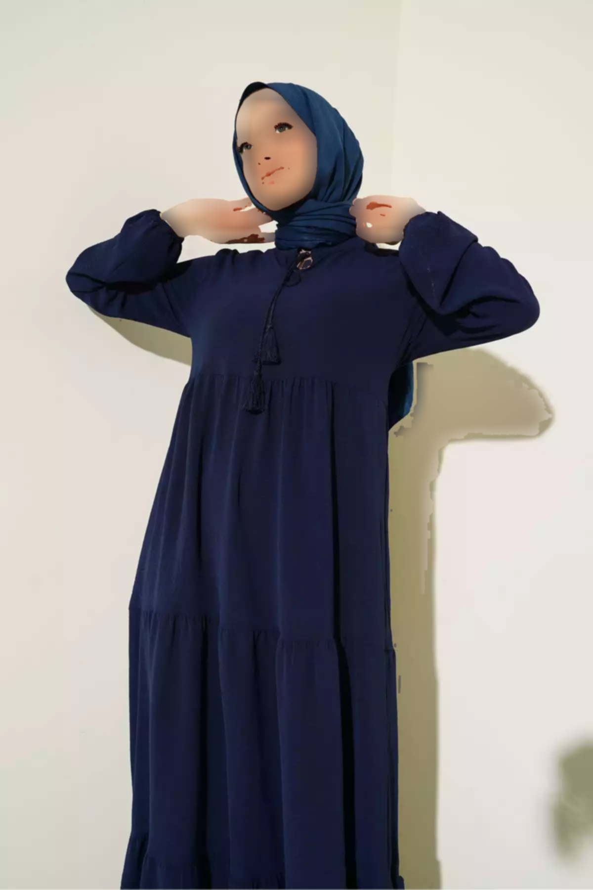 پیراهن بند دار 1627یقه برند Bigdart کد 1753600872
