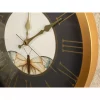 ساعت دیواری پروانه قهوه 30cm برند English Home کد 1753904472