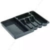 تنظیم کننده کارد و چنگال کشو قابل داخل خاکستری آنتراسیت برند Nandy Home کد 1753567872