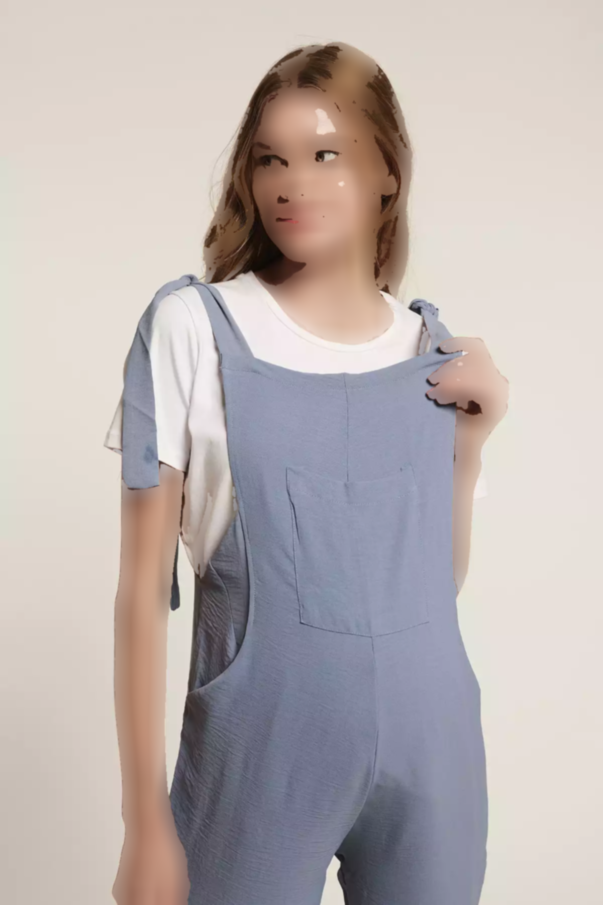 سرهمی راحت آبی بارداری جیمی برند Lyn Mama کد 1753854064