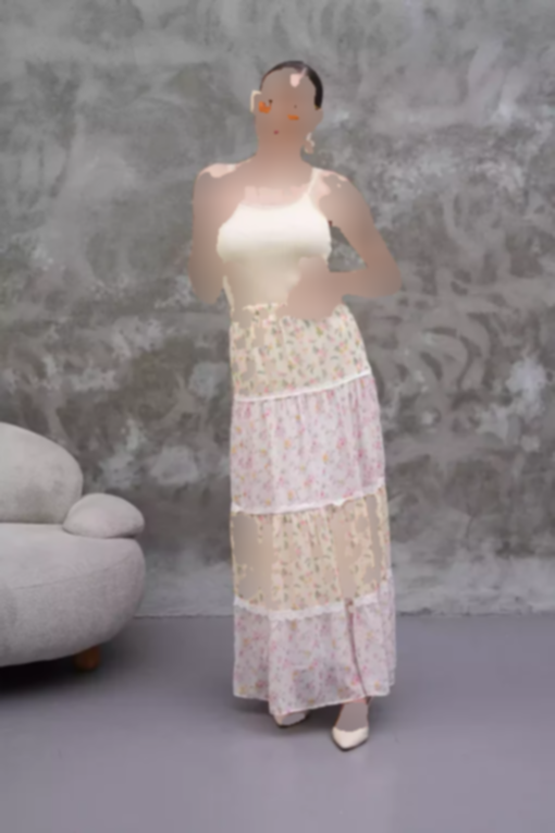 دامن توری طرح برند Marjinal کد 1753687282