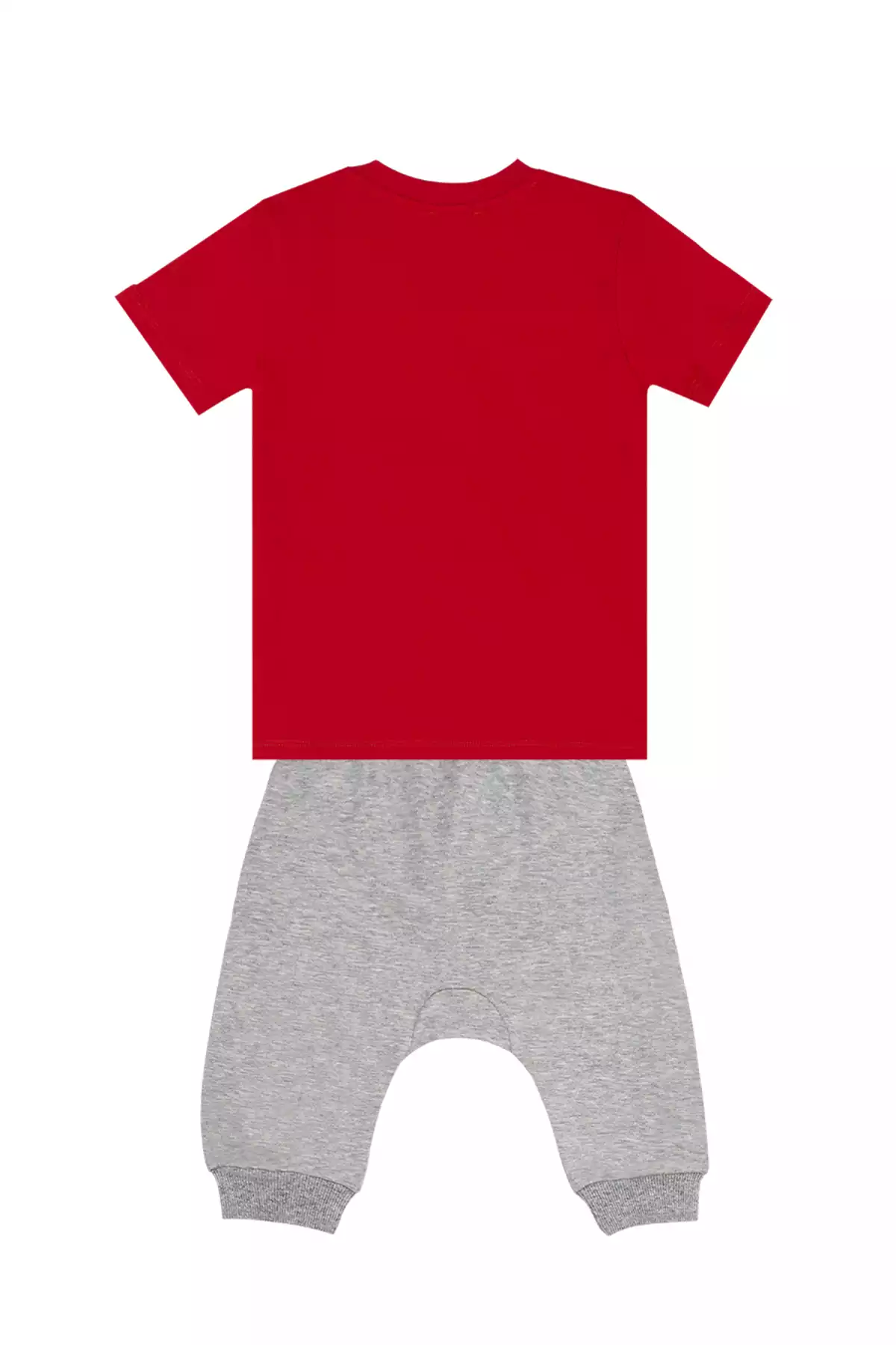 ست شلوارک تیشرت کشی پسرانه خنده برند Denokids کد 1753833071