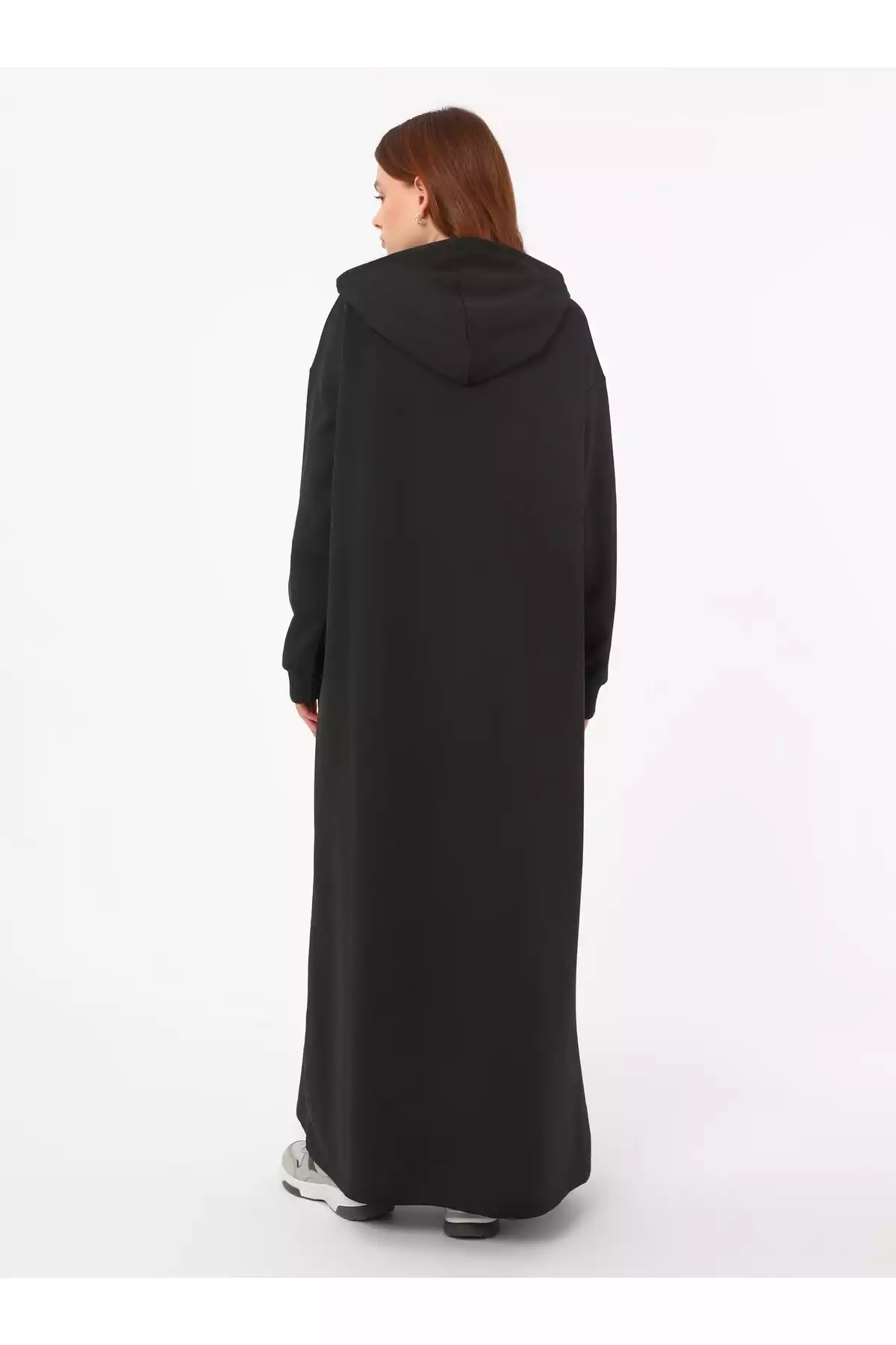 پیراهن برش راحت کلاهدار جیب دار من مشکی برند Refka کد 1753361648