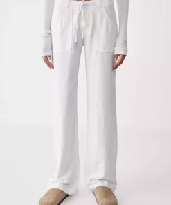 کتان کمربنددار شلوار برند Stradivarius کد 1753357400