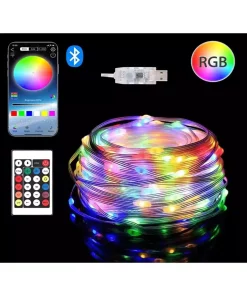 led کنترل دار نوار 100 پشت تلویزیون حساس به صدا اسمارت برند ALSHOP کد 1753587670