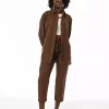 پیراهن برش گشاد کار شده گلدوزی جلو زنانه برند Orfeo Negro کد 1753425188