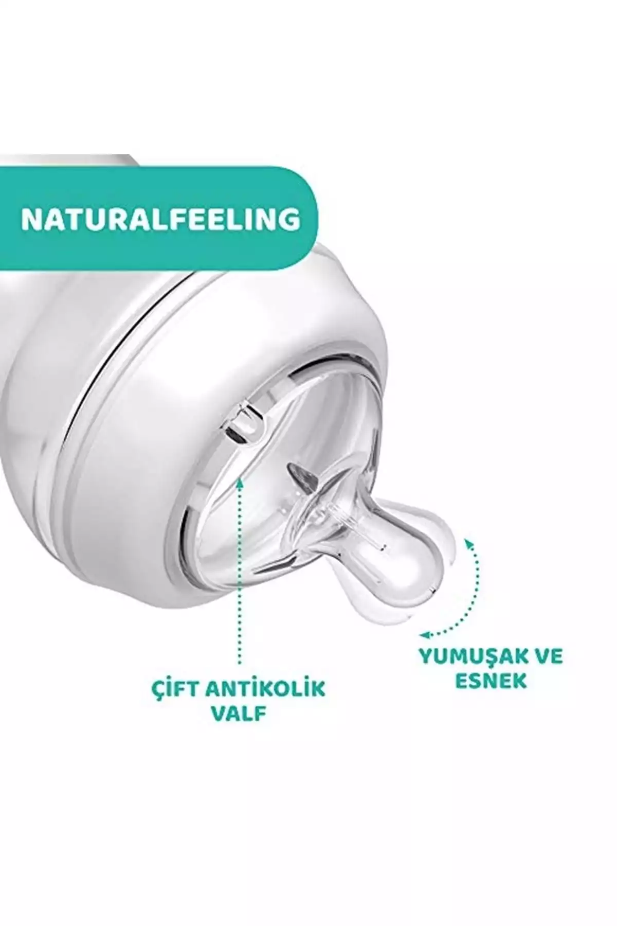 6ماه طرحدار 330میلی لیتر فلات طبیعی برند Chicco کد 1753812664