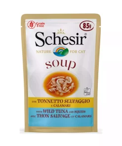 850 گربه سوپ با ماهی مرکب برند Schesir کد 1753651268
