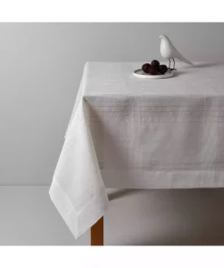 کرم ساده رومیزی 160x220cm برند Linens کد 1753063872