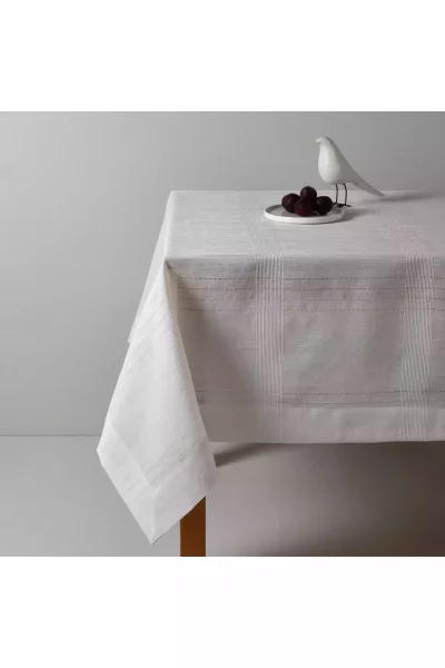 کرم ساده رومیزی 160x220cm برند Linens کد 1753063872