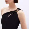 پیراهن اکسسوار طرحدار مشکی برند Sateen کد 1753368070