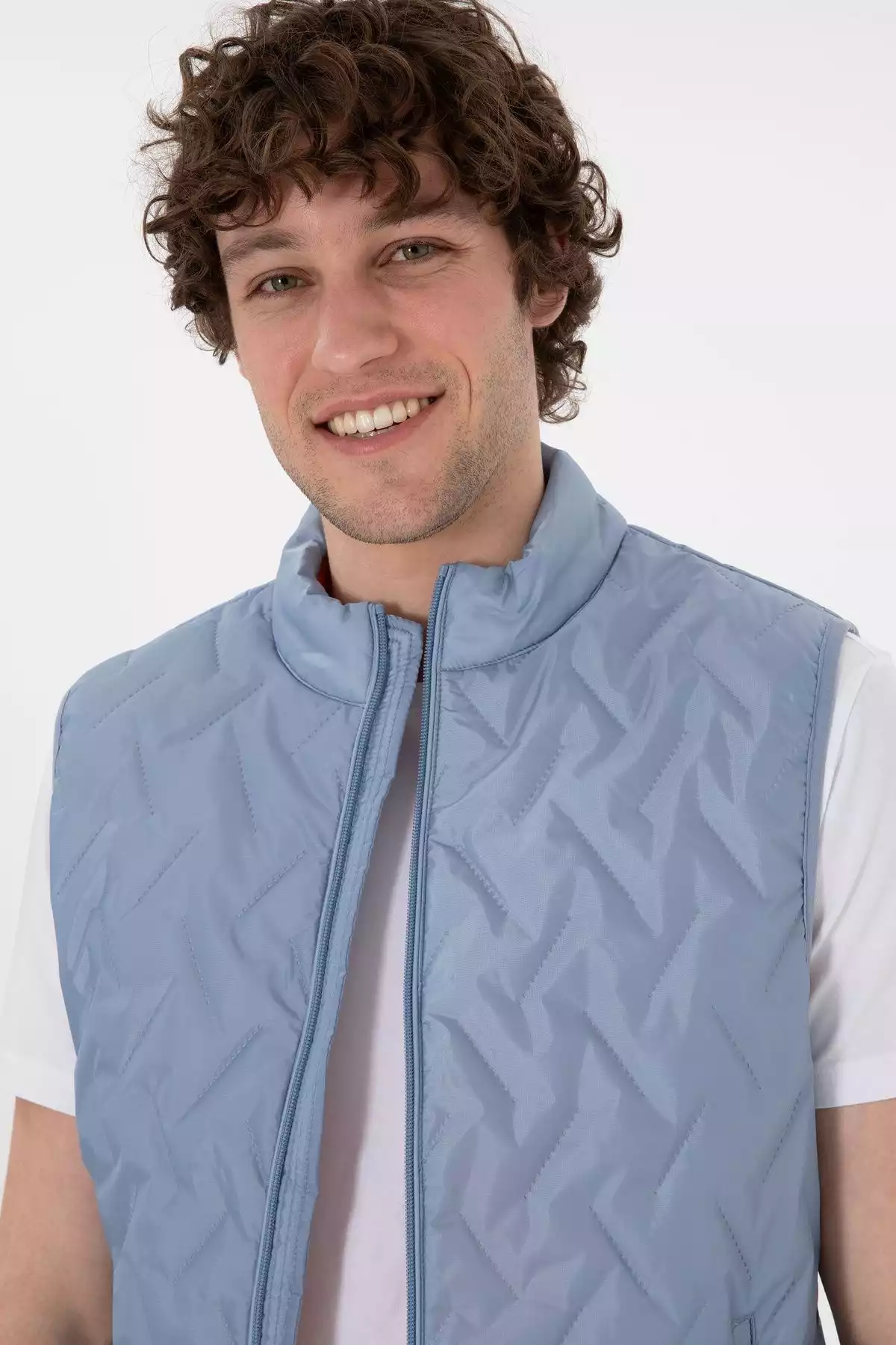 جلیقه آبی مردانه برند U.S. Polo Assn. کد 1753270993