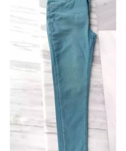 جین لایکرا دور کمر بلند شلوار 90cm برند JANES کد 1753549929