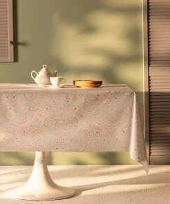 پیویسی آبی رومیزی لنگر 140x140cm برند Madame Coco کد 1753066391