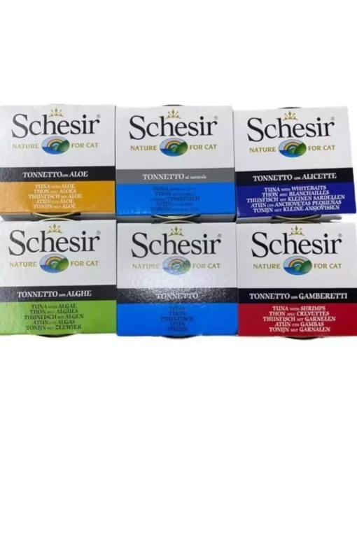6عدد سن گربه چند بسته برند Schesir کد 1753650728