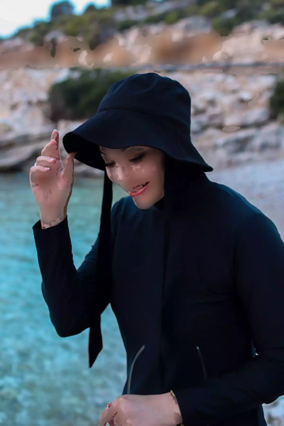 کلاه 01مشکی گرهدار سطل برند Remsa Mayo کد 1753755127