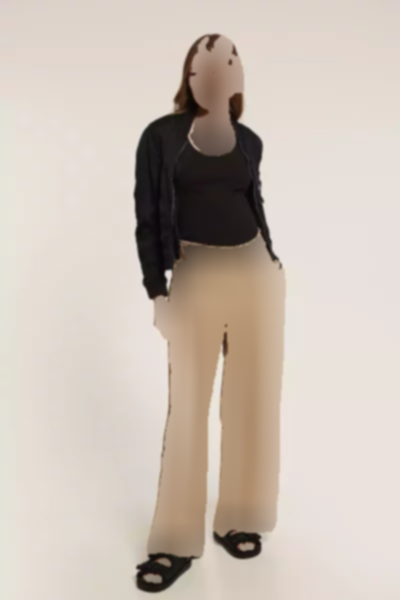 بژ شلوار بارداری کلاغ سیاه برند Lyn Mama کد 1753850472