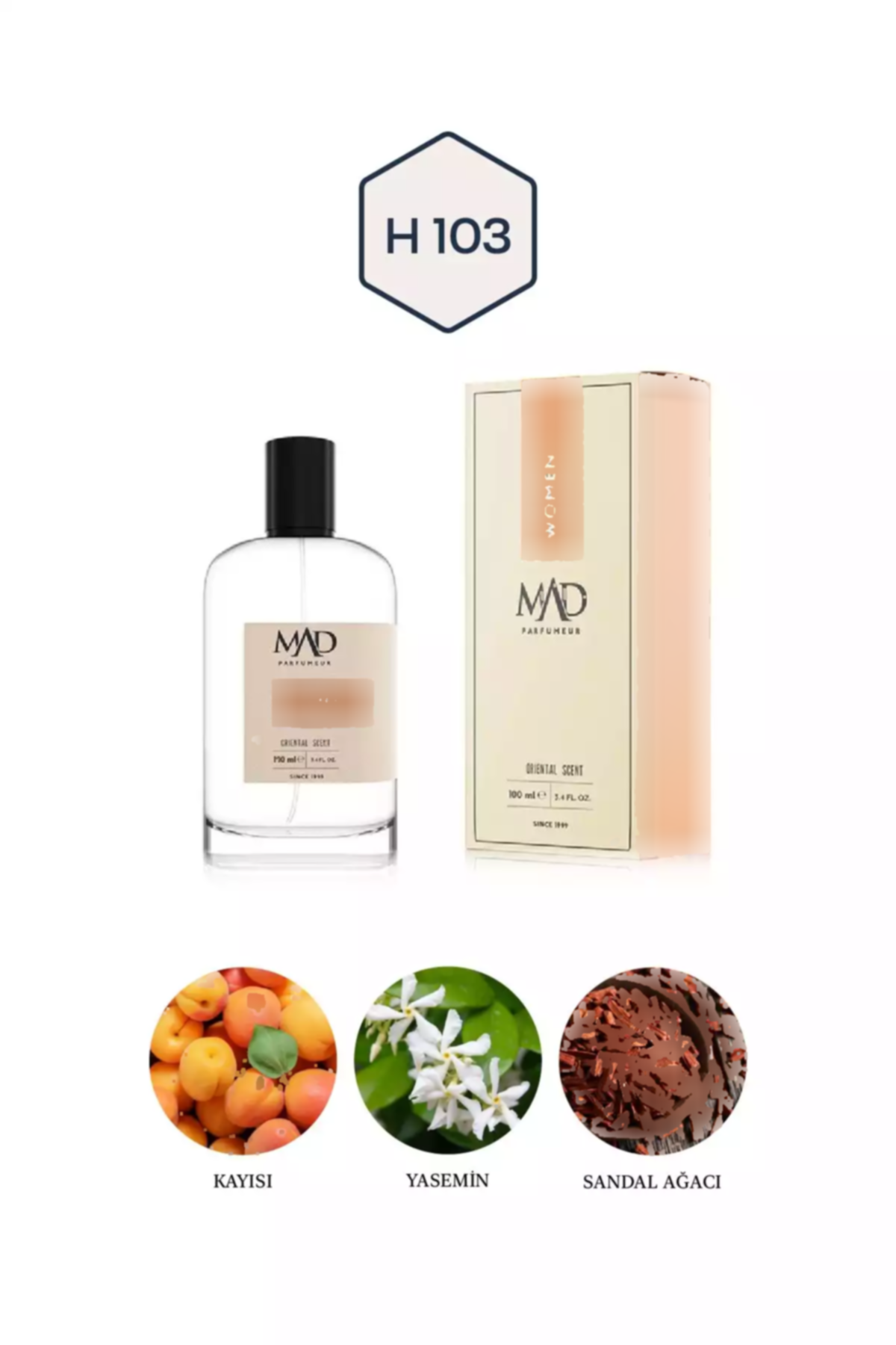 ادکلن 100میلی لیتر انتخابی برند Mad Parfüm کد 1753377668
