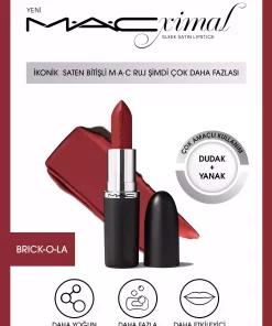 رژ لب ساتن حداکثر برند Mac کد 1753746067
