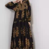 پیراهن طرحدار طلایی مشکی برند Bigdart کد 1753600994