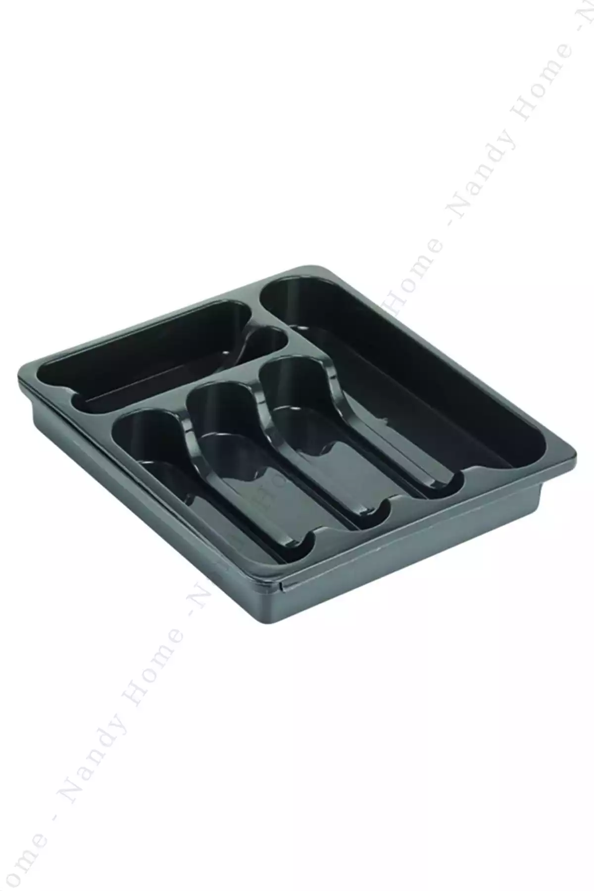 تنظیم کننده کارد و چنگال کشو قابل داخل خاکستری آنتراسیت برند Nandy Home کد 1753567872